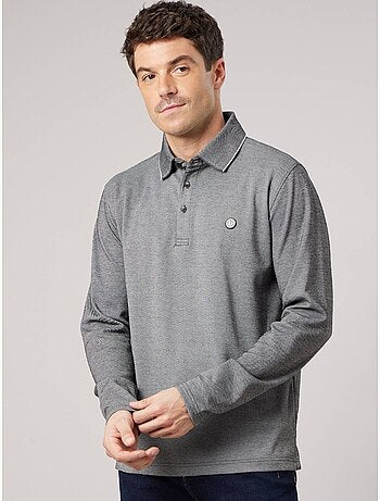Polo regular homme avec col contrasté 'deeluxe'