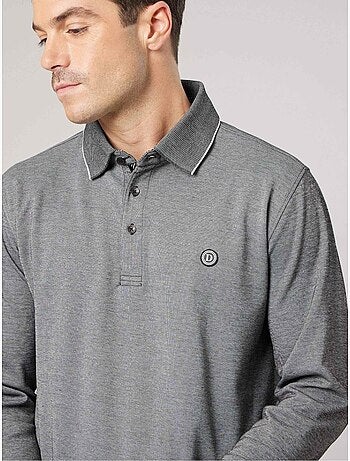 Polo regular homme avec col contrasté 'deeluxe'