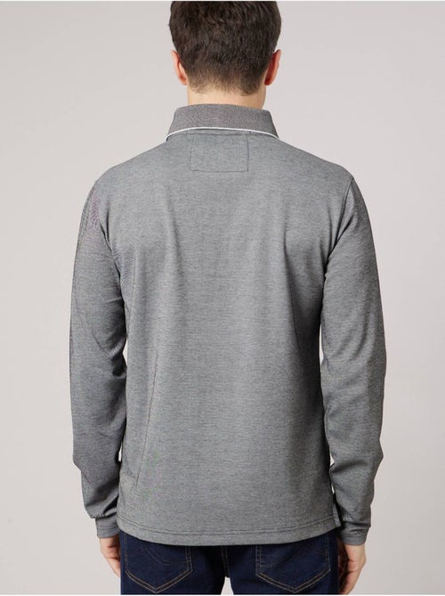 Polo regular homme avec col contrasté 'deeluxe' - Kiabi