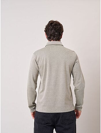 Polo regular homme avec col contrasté 'deeluxe'
