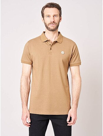 Polo regular homme en coton 'deeluxe'