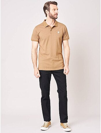 Polo regular homme en coton 'deeluxe'