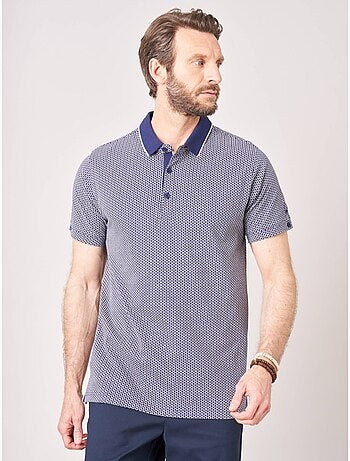 Polo regular homme en jersey coton 'deeluxe'