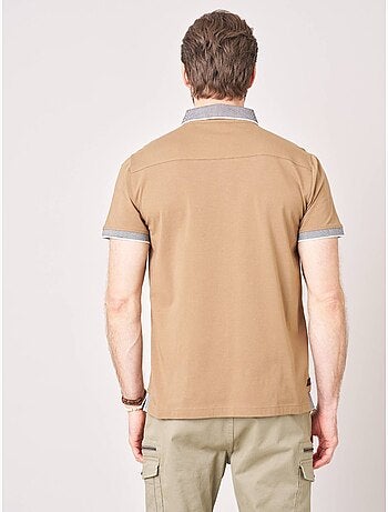 Polo regular homme en jersey coton 'deeluxe'