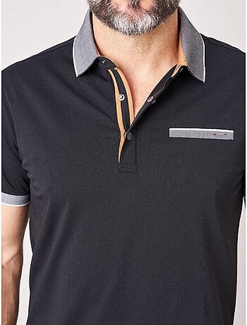 Polo regular homme en jersey coton 'deeluxe'