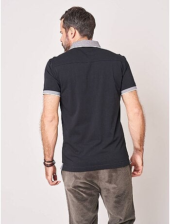 Polo regular homme en jersey coton 'deeluxe'