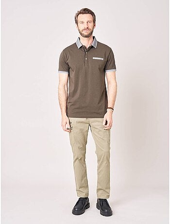 Polo regular homme en jersey coton 'Deeluxe'