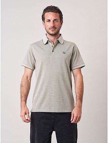 Polo regular homme en matière piquée 'deeluxe'
