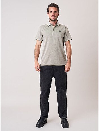 Polo regular homme en matière piquée 'deeluxe'