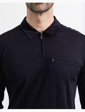 Polo Regular Stone Manches longues - New Man