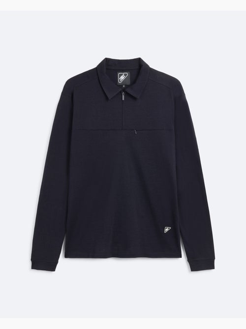 Polo Regular Stone   Manches longues - New Man - Kiabi