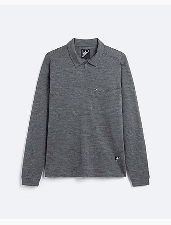 Polo Regular Stone Manches longues - New Man