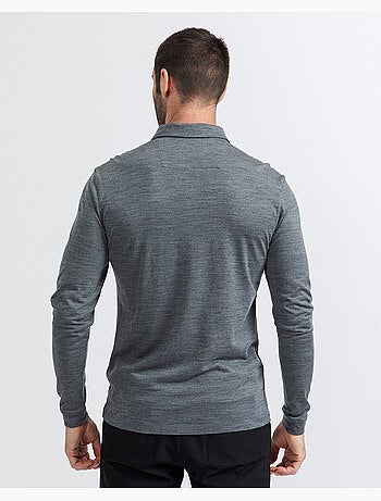 Polo Regular Stone Manches longues - New Man