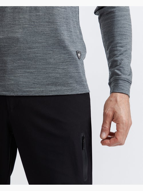 Polo Regular Stone   Manches longues - New Man - Kiabi
