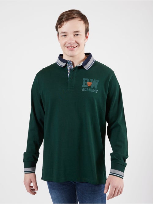 POLO RETRO ACADEMY LEATH - Kiabi
