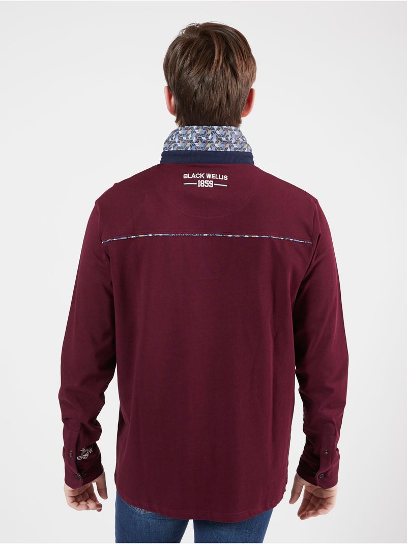 POLO RETRO ACADEMY POMEROL Bordeaux - Kiabi