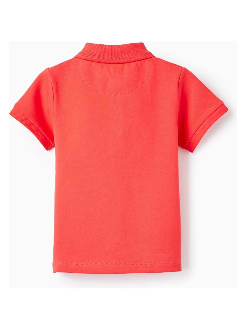 Polo rouge à manches courtes pour bébé garçon manches courtes PICASSO Rouge - Kiabi