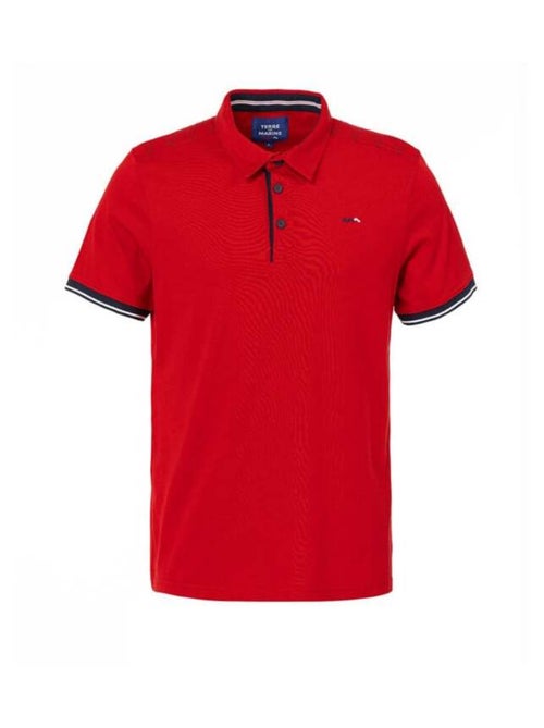 Polo rouge Homme - Kiabi
