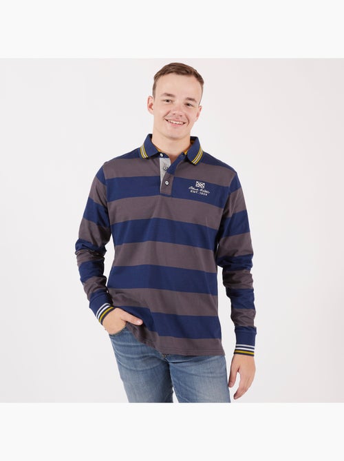 POLO RUGBY LICHEN STRIPES - Kiabi