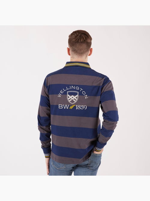 POLO RUGBY LICHEN STRIPES - Kiabi