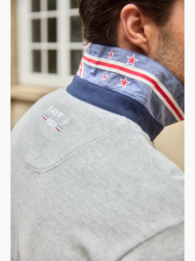 POLO RUGBY ORIGINS Gris - Kiabi