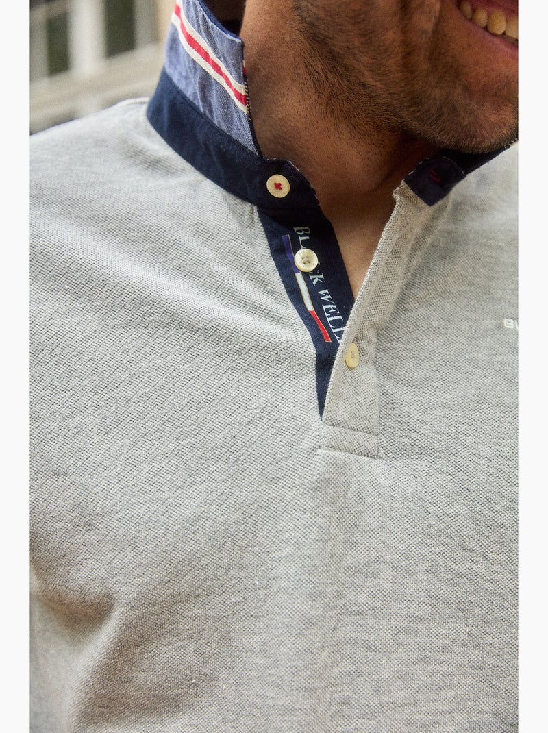 POLO RUGBY ORIGINS Gris - Kiabi