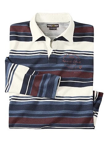 Polo Rugby Rayé Sport Club - ATLAS FOR MEN
