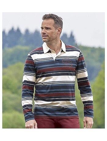 Polo Rugby Rayé Sport Club - ATLAS FOR MEN