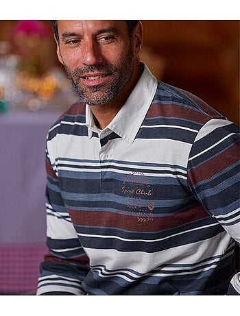 Polo Rugby Rayé Sport Club - ATLAS FOR MEN