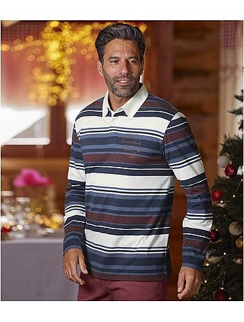 Polo Rugby Rayé Sport Club - ATLAS FOR MEN