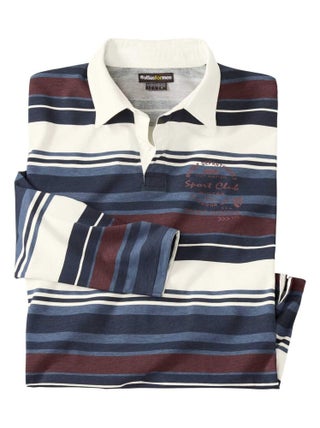 Polo Rugby Rayé Sport Club   - ATLAS FOR MEN
