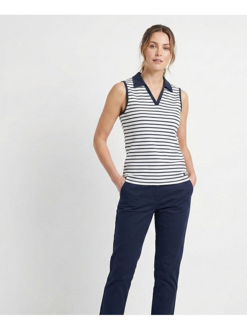 Polo sans manches - Terre de Marins - Kiabi