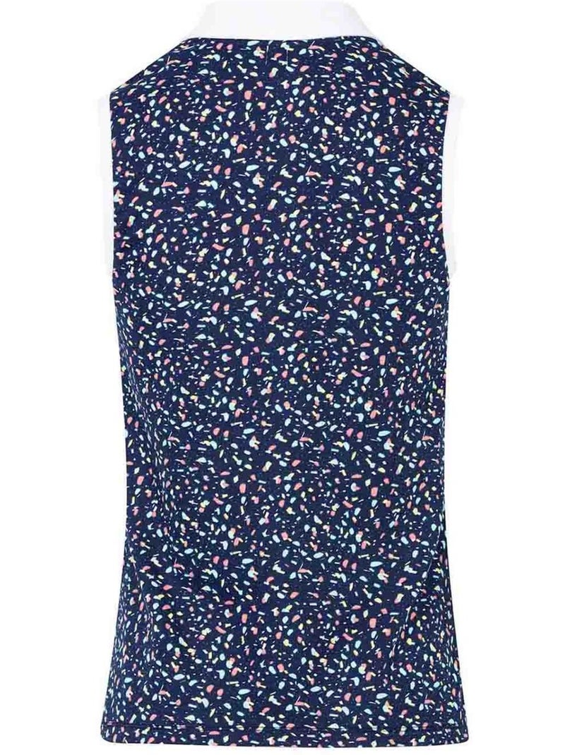 Polo sans manches - Terre de Marins Multicolore - Kiabi