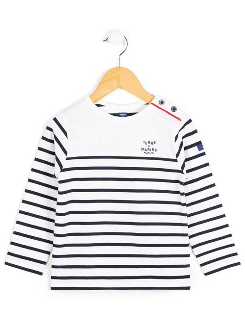 Polo sans manches rayé Femme - Terre de Marins - Kiabi