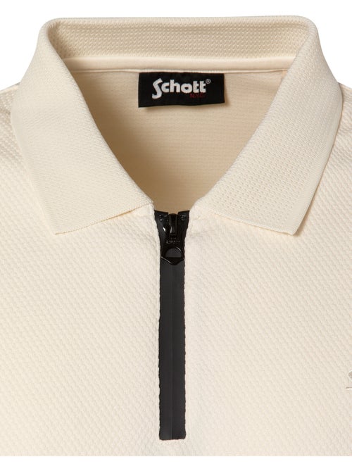 Polo Schott à manches courtes - Kiabi