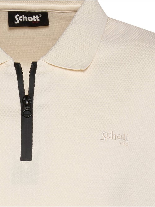 Polo Schott à manches courtes - Kiabi