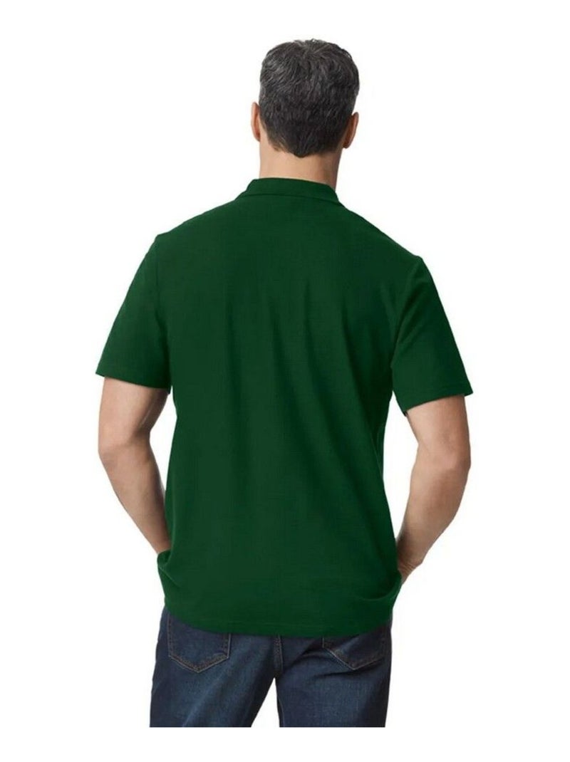 Polo softstyle - gildan Vert forêt - Kiabi