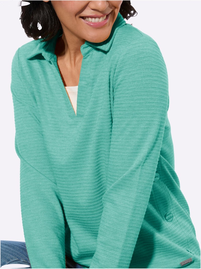 Polo Structure Indéformable - Taille Standard - Witt Vert émeraude - Kiabi