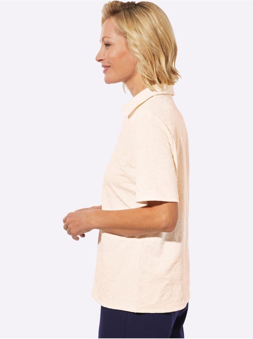Polo Structure Jacquard - Taille Standard - Witt - Kiabi