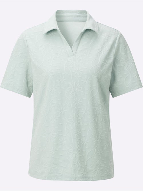 Polo Structure Jacquard - Taille Standard - Witt - Kiabi