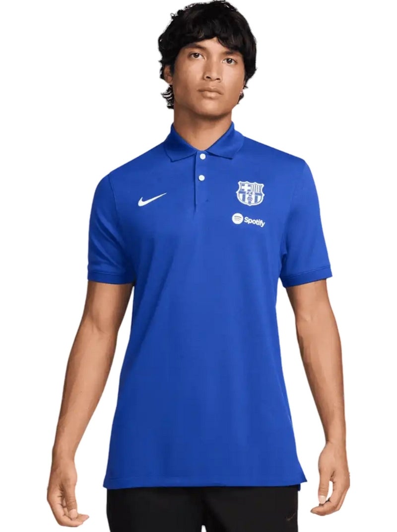 Polo style fc barcelone 2.0 - nike Bleu - Kiabi