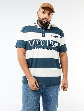 Polo style rugby à manches courtes