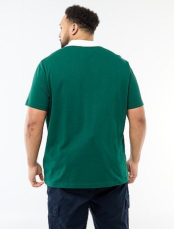 Polo style rugby à manches courtes