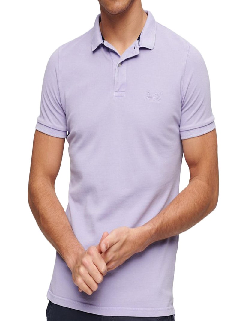 Polo Superdry Vint Destroy Rose - Kiabi