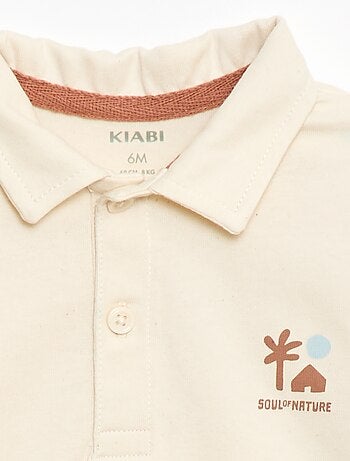 Polo t-shirt imprimé