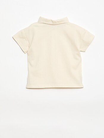 Polo t-shirt imprimé