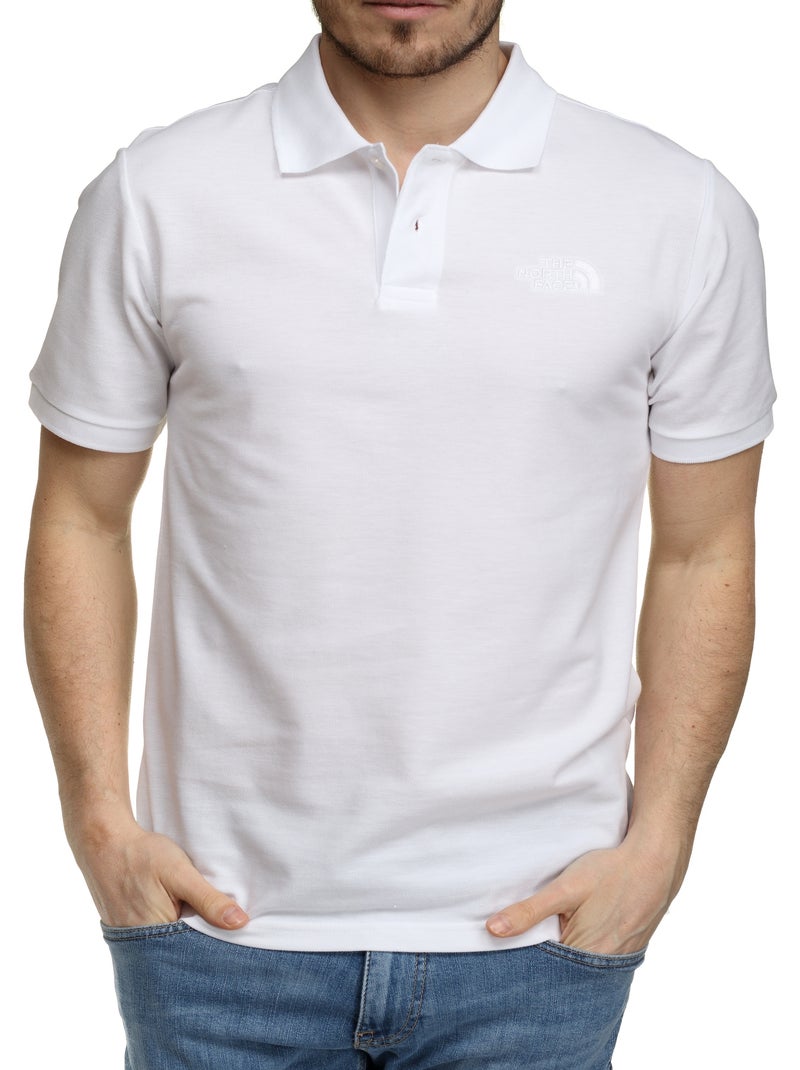 Polo The North Face manches courtes Blanc - Kiabi