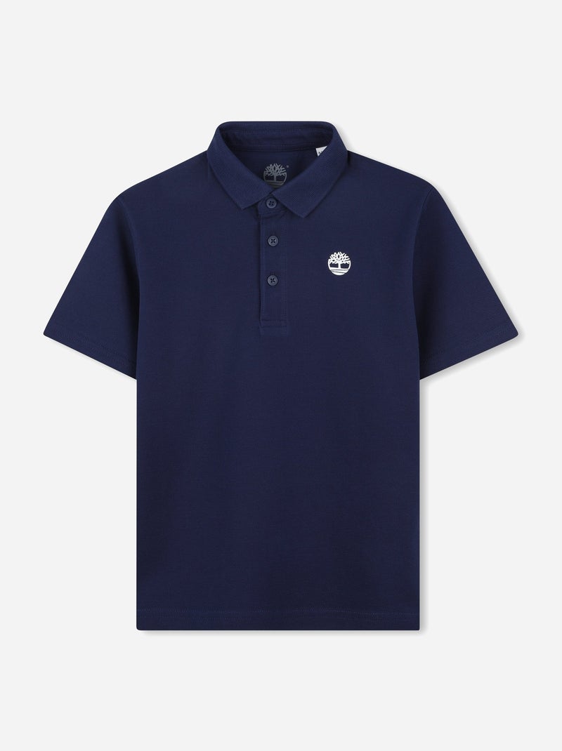 Polo Timberland à logo Bleu - Kiabi