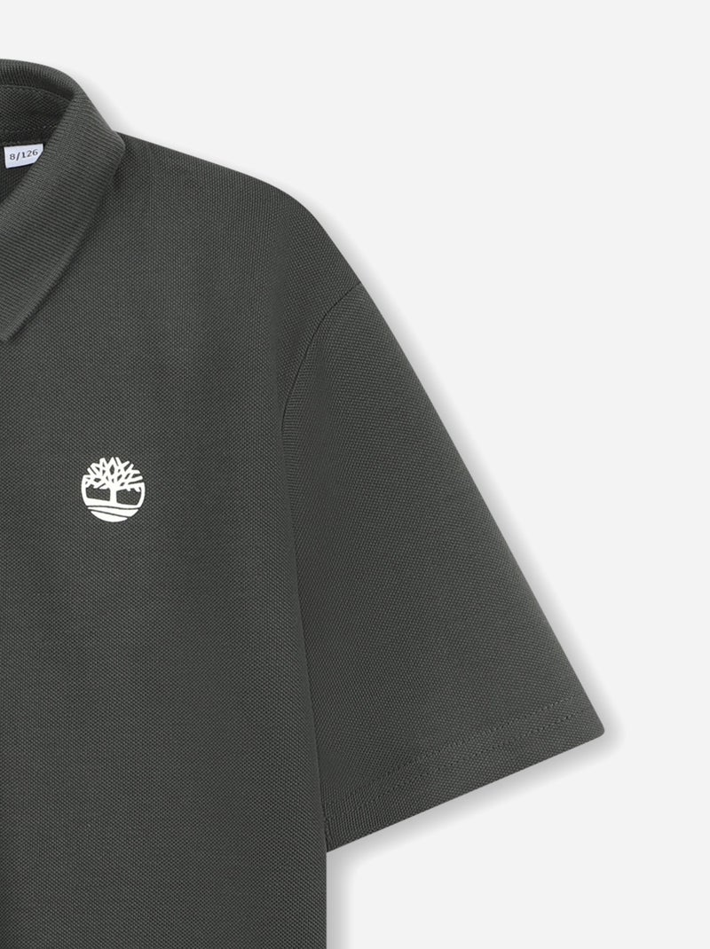 Polo Timberland à logo Gris - Kiabi