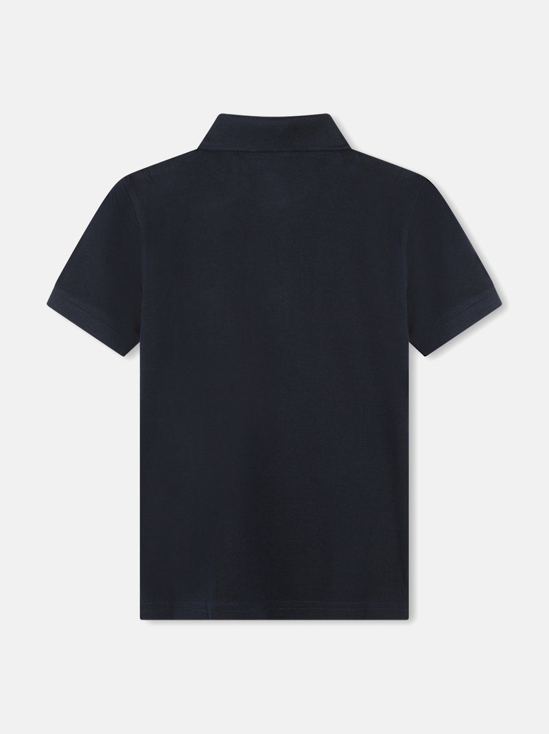 Polo Timberland manches courtes Bleu foncé - Kiabi